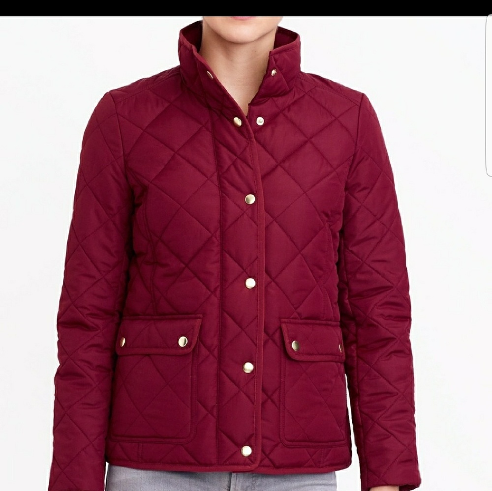 Jcrew quilted jacket.  Nwt